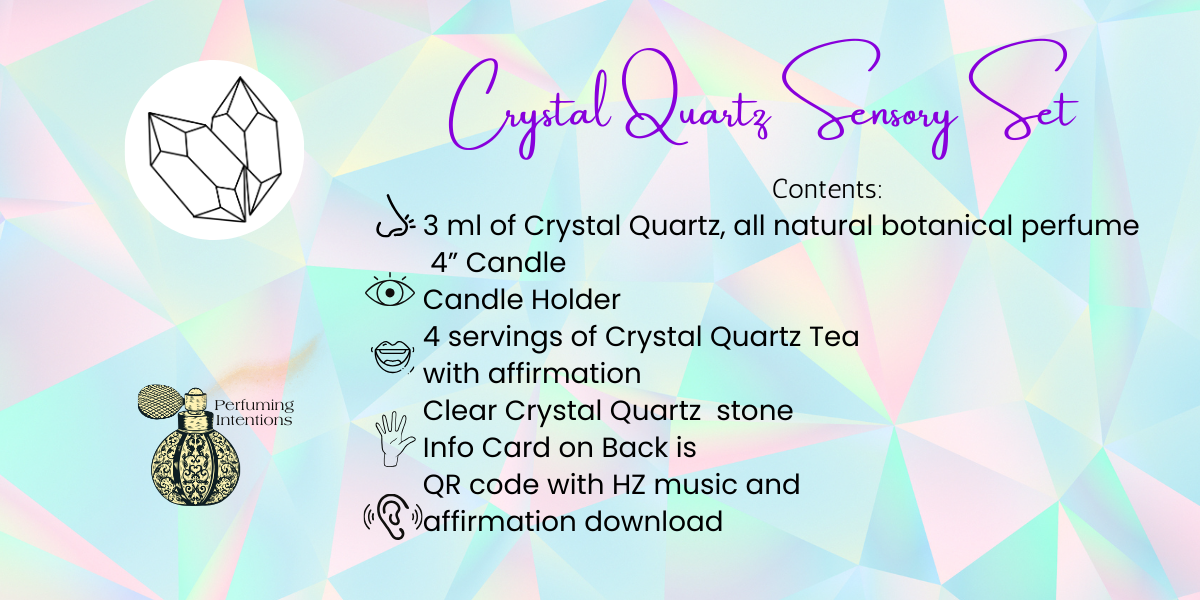 Clear Crystal Quartz 7ensory Workshop only