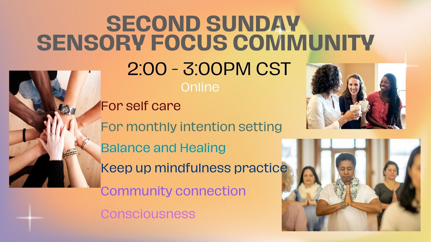 Subscription to Sensory Chakra Gift Box Collection and Immersive Community Workshops