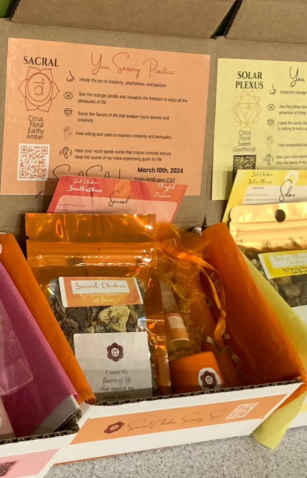 Sacral Chakra Sensory Immersion Workshop (only)