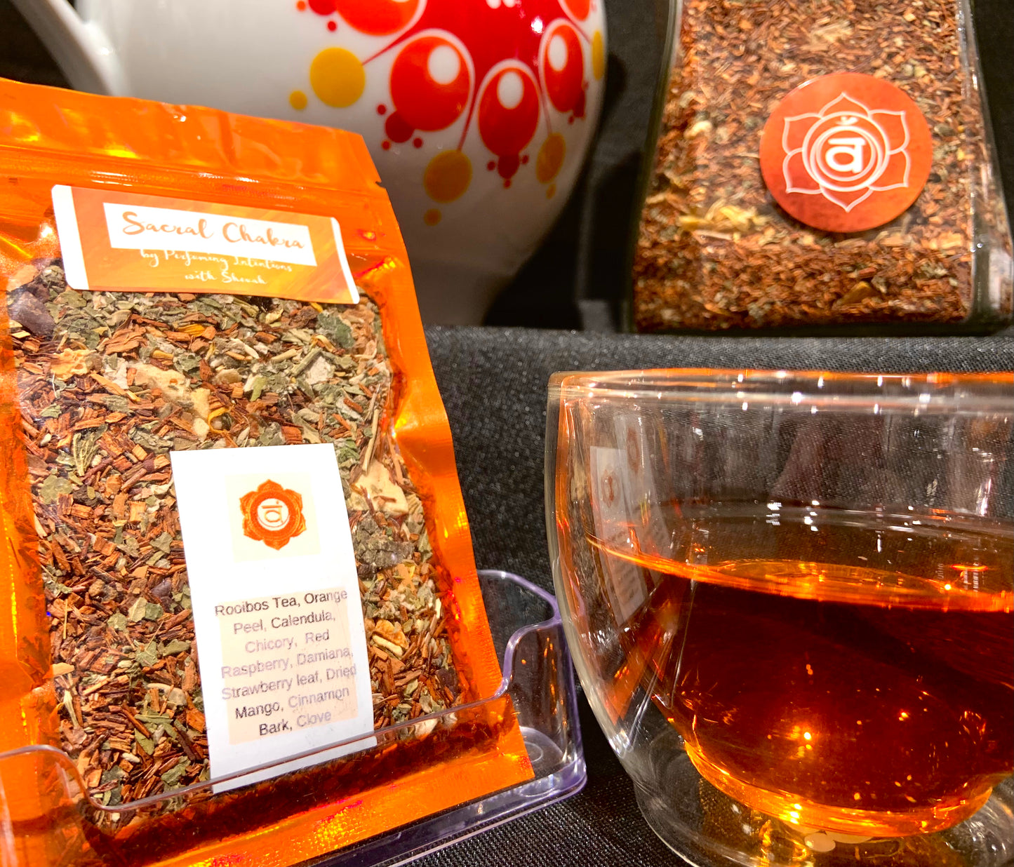 Chakra Crystal Herbal Tea Collection with Affirmations (10 teas)