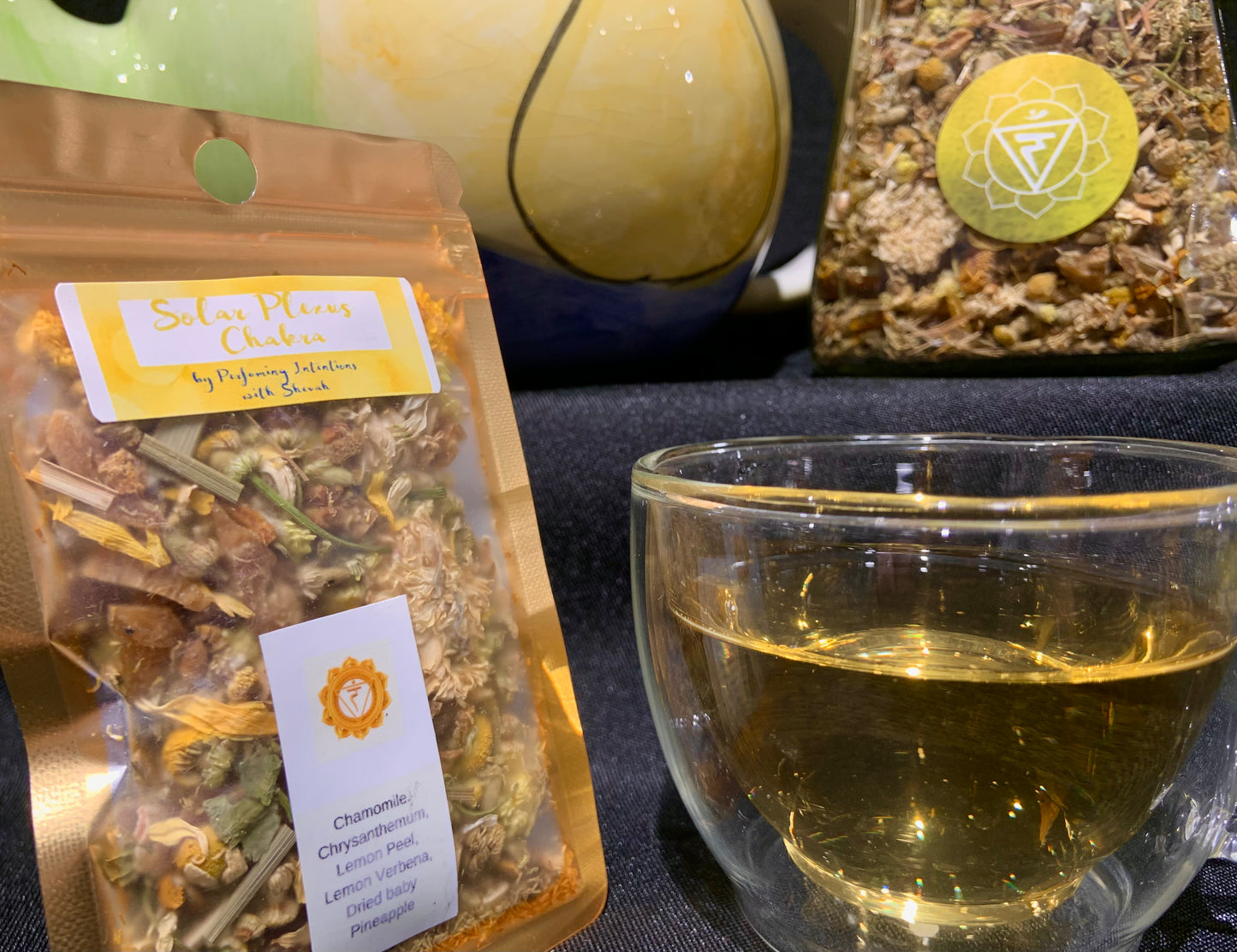 Chakra Crystal Herbal Tea Collection with Affirmations (10 teas)