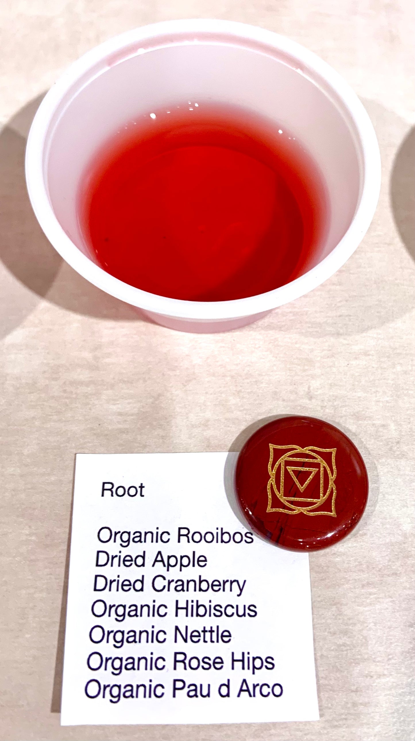 Chakra Crystal Herbal Tea Collection with Affirmations (10 teas)