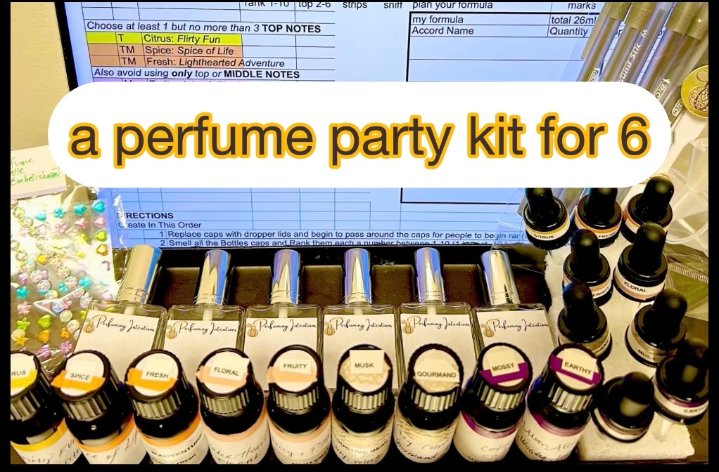 Perfume Party Kit for 6