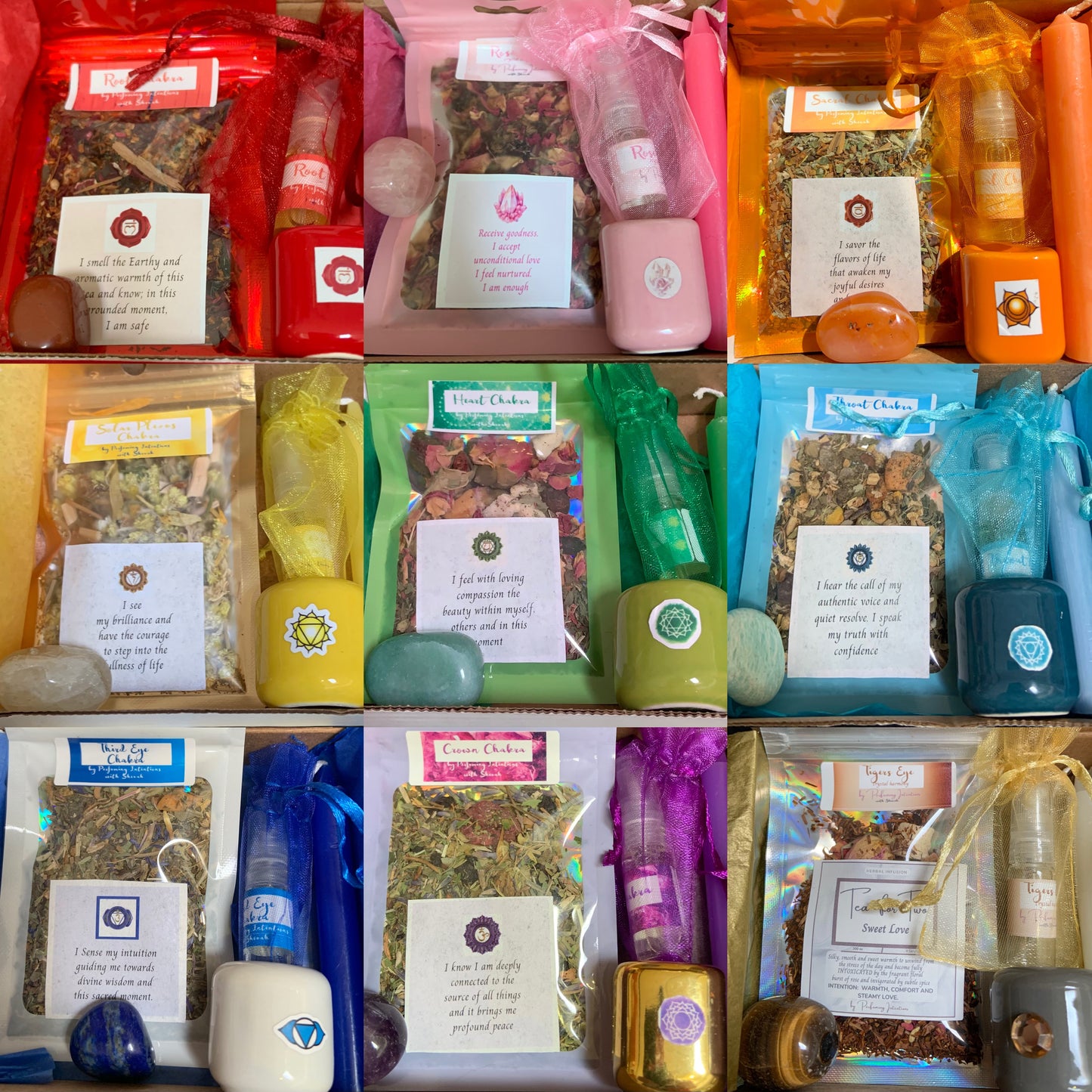 Throat Chakra Sensory Gift Set and Workshop