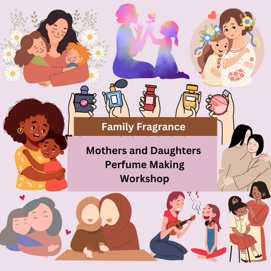 Family Fragrance Workshop: Personalized Private Perfuming for Mothers and Daughters (3 people)