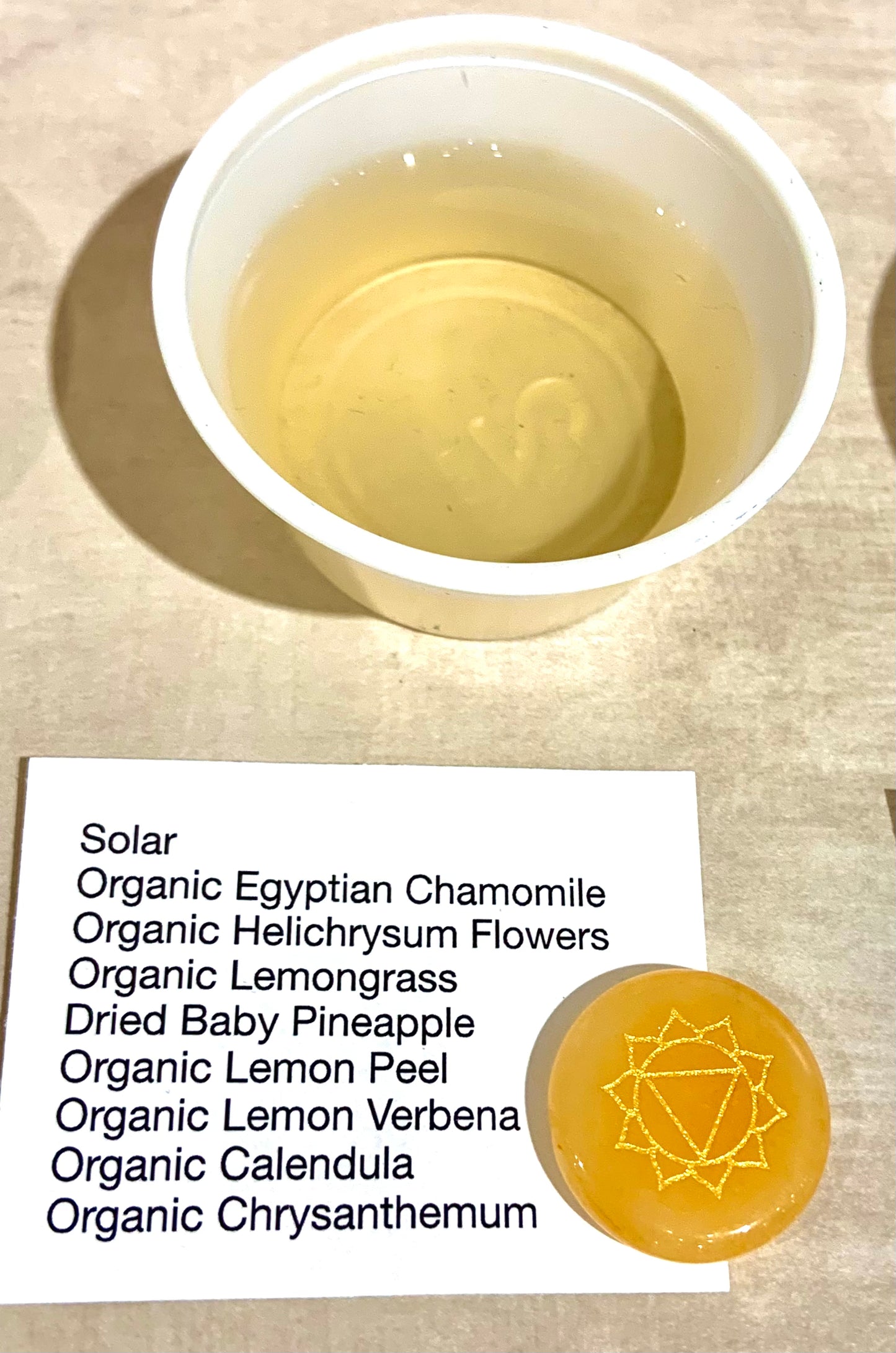 Solar Plexus Chakra Tea Packet