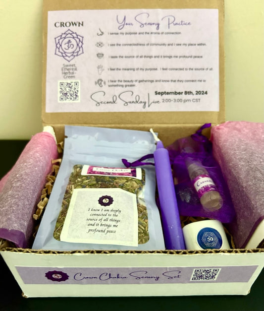 Crown Chakra Sensory Gift Set and Workshop