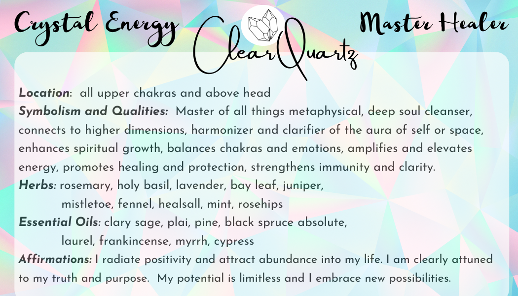 Clear Crystal Quartz 3ml