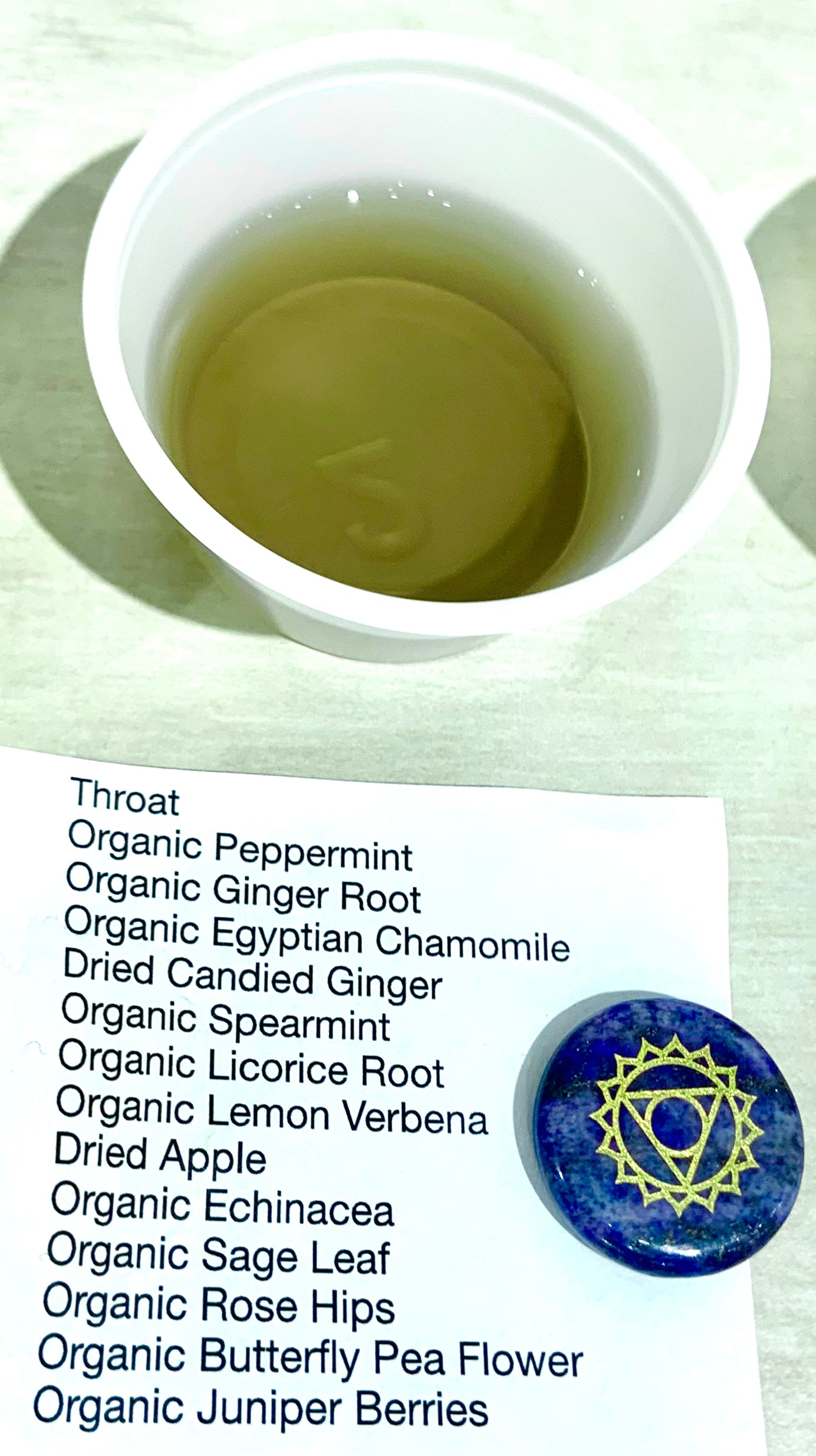 Throat Chakra Tea Packet