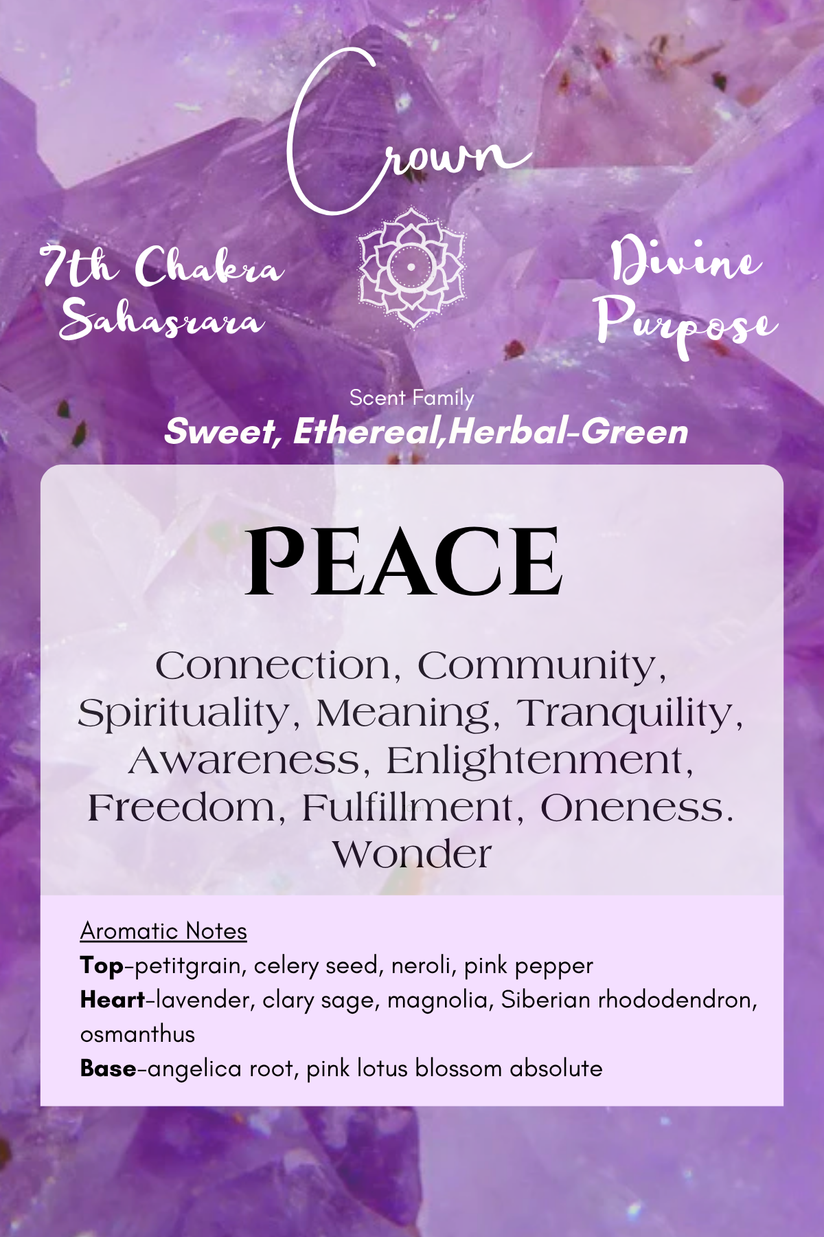 Crown Chakra Perfume 10ml
