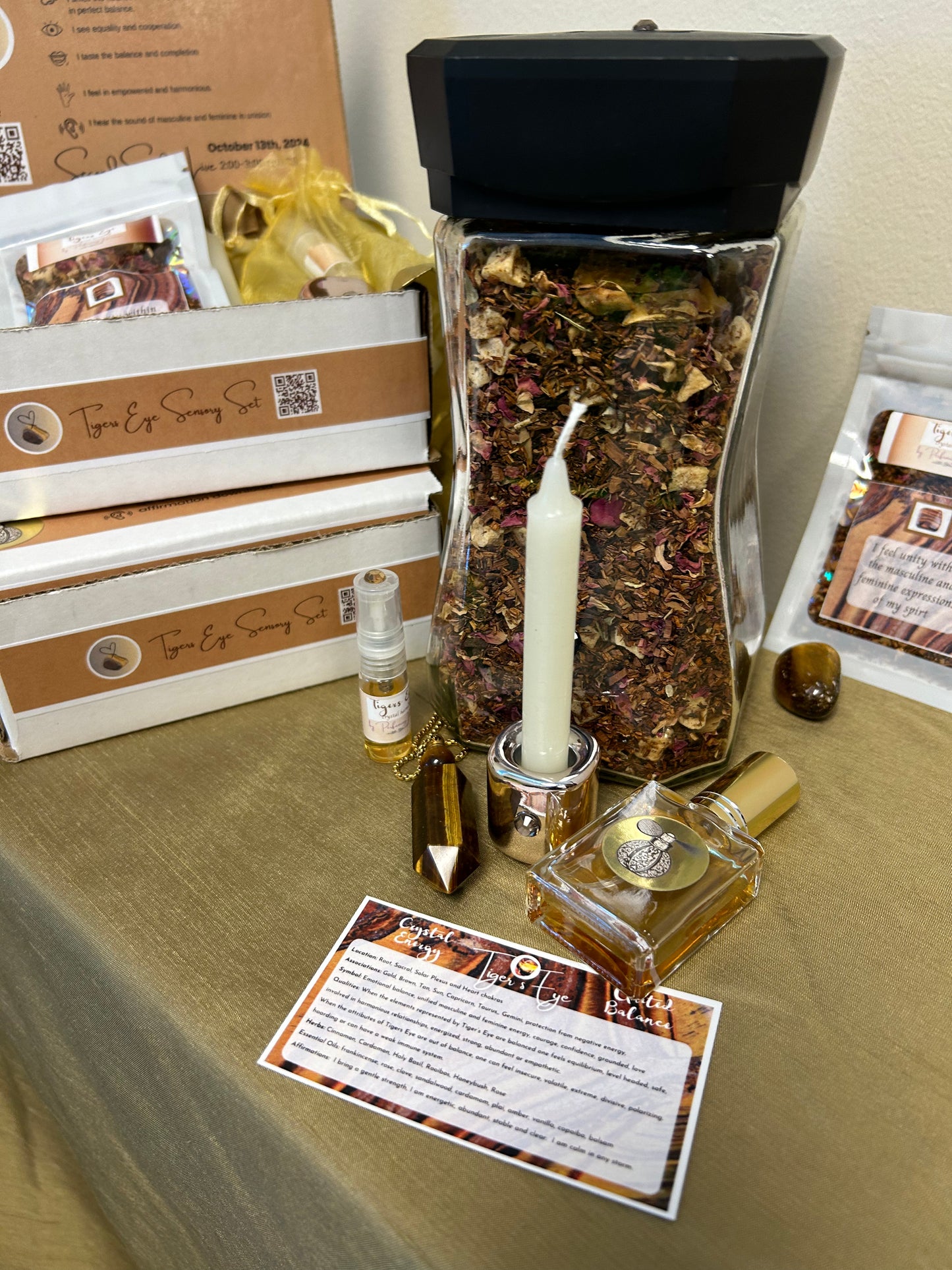 Tigers Eye Sensory Gift Set and Workshop