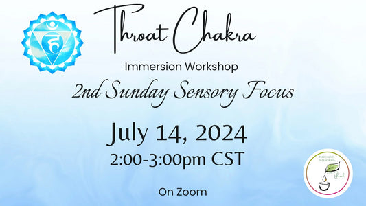 Throat Chakra 2nd Sunday Immersion Workshop Only