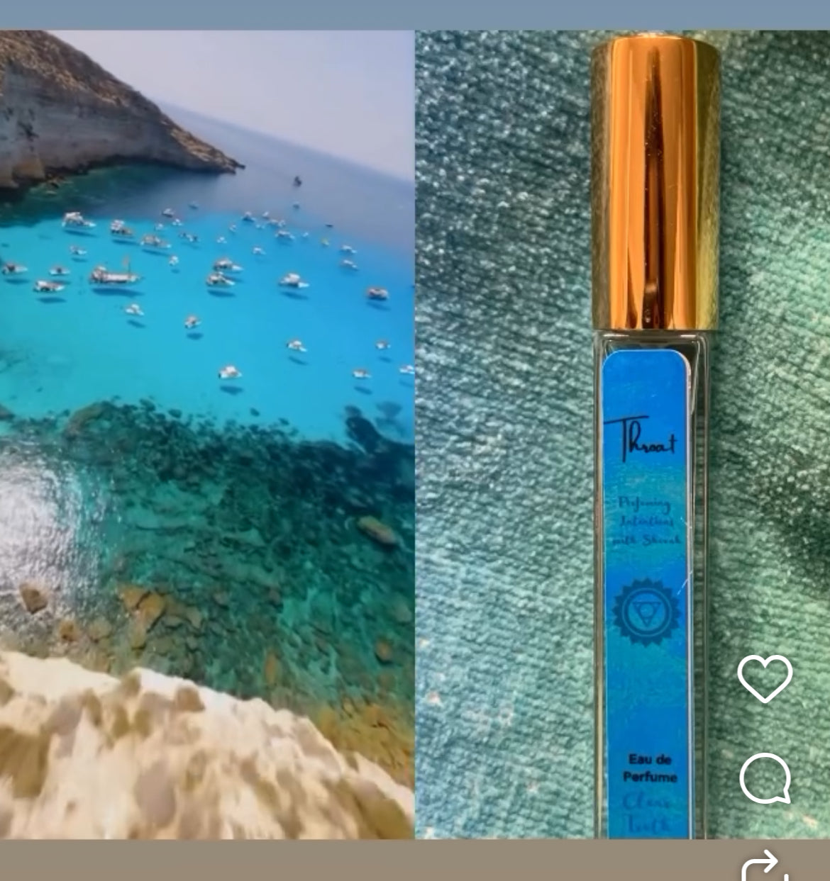 Throat Chakra Perfume 10ml