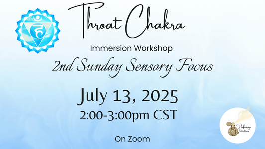 Throat Chakra 2nd Sunday Immersion Workshop Only