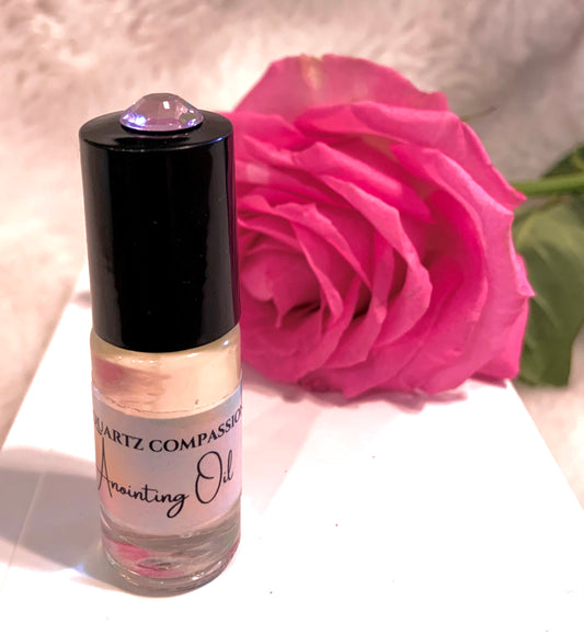 5 ml Rose Quartz Compassion Rollerball